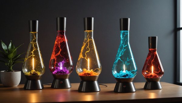 Le charme des lampes lave metal pour décorer votre intérieur